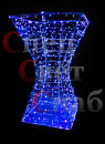 Новогоднее светодиодное украшение для дерева Клумба синяя